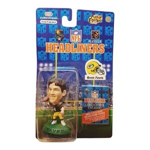 Vintage BRETT FAVRE 1997 QB Club Corinthian Headliners Green Bay Packers NFL NEW